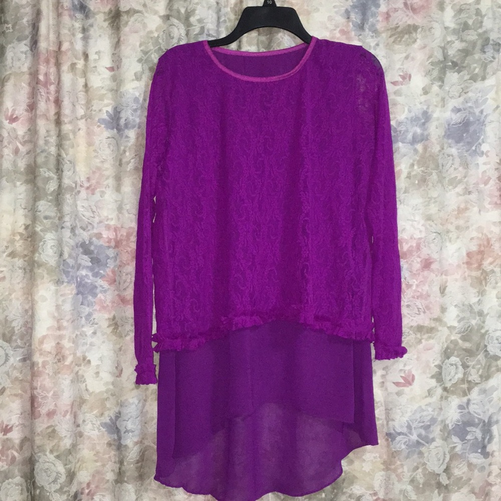 Casual net top